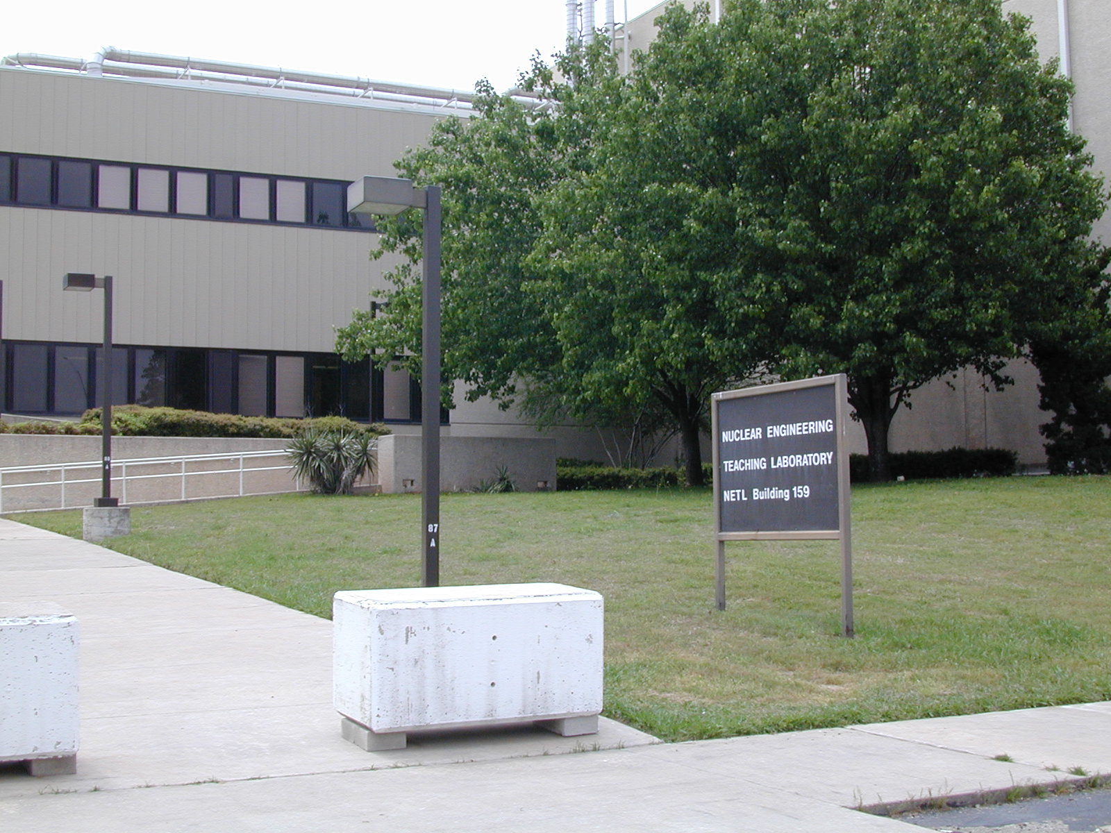 exterior view of NETL building